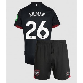 West Ham United Max Kilman #26 Auswärtstrikot 2024-25 Kurzarm (+ kurze hosen)